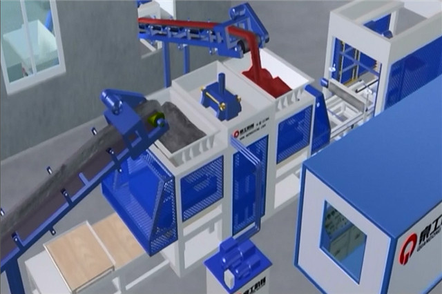 全自動(dòng)透水磚機(jī)視頻