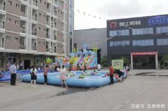 環保透水磚機廠家泉工親子活動