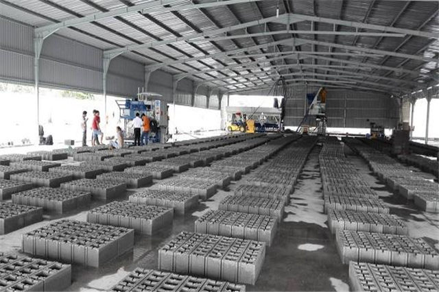 新型免燒磚機(jī)器