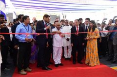 水泥免燒磚機廠泉工印度合資工廠正式開工(二)