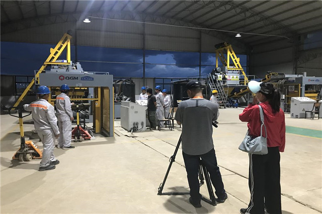 免燒磚制磚生產線