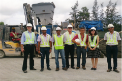 新型花磚機打好防污防治攻堅戰