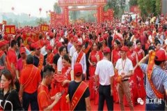 泉州磚機廠家泉工參加開閩傅氏文化園竣工儀式