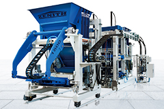 德國策尼特1500全自動(dòng)免燒磚機(jī)視頻