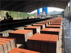 彩色透水磚機(jī)如何降低障維修成本和故障