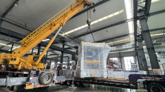 項目發貨| 泉工1500型全自動砌塊成型機生產線助力華北區域市政建設