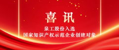 國家級認可：泉工股份入選國家知識產(chǎn)權(quán)示范企業(yè)創(chuàng)建對象